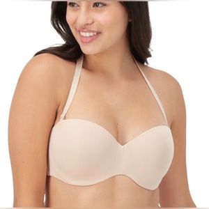 NWT Maidenform Full Coverage Strapless / Convertible Bra. Beige. Various Sizes